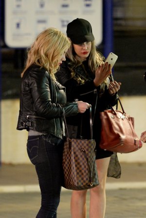 Charlotte Caniggia y Belén Roca  Europa Press