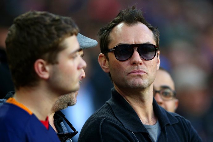 Jude Law y su hijo: ¿De qué equipo de fútbol español son fans?