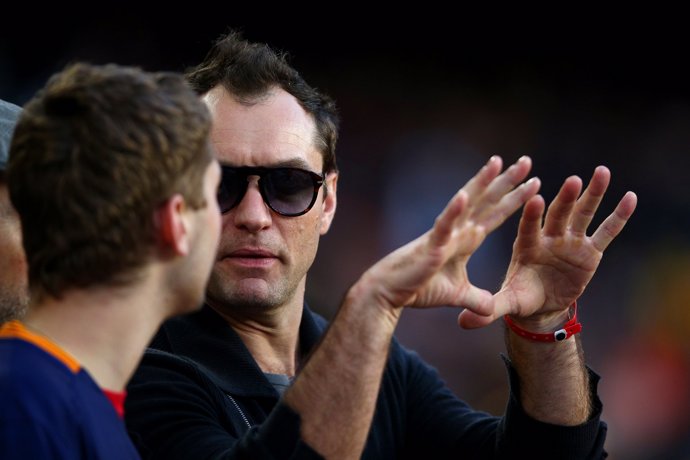 Jude Law y su hijo: ¿De qué equipo de fútbol español son fans?