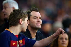 Jude Law y su hijo: ¿De qué equipo de fútbol español son fans?