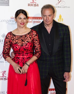 Global Gift Gala Madrid Fabiola Martínez y Bertín Osborne