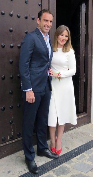 Bautizo de hijo de Beatriz Trapote y Víctor Janeiro