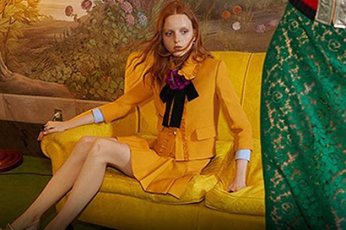 Gucci modelo enfermiza, campaña retirada y prohibida en Reino Unido