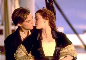 LEONARDO DICAPRIO Y KATE WINSLET EN TITANIC 1997
