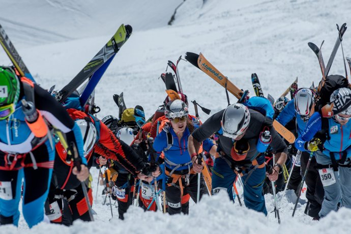 Pippa Middleton escala los Alpes suizos