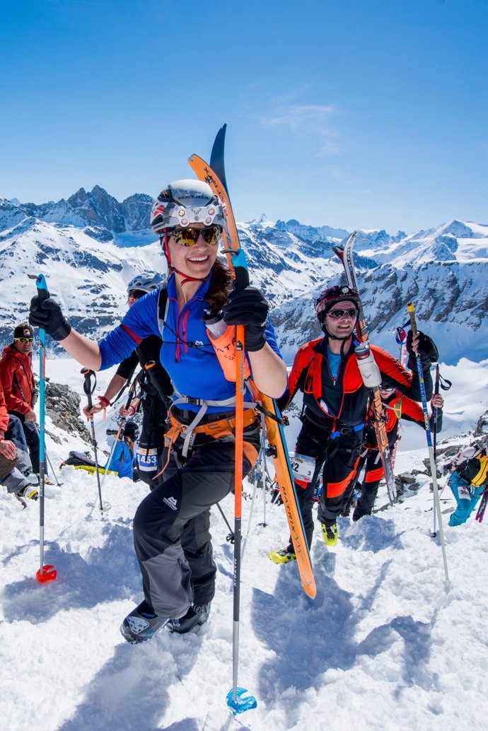 Pippa Middleton escala los Alpes suizos