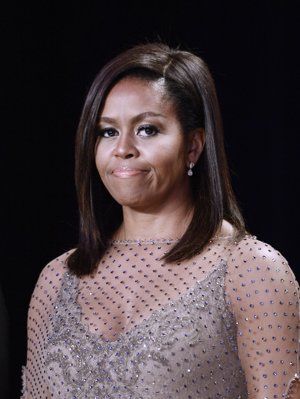 Michelle Obama en la cena de los corresponsales de la Casa Blanca 2016