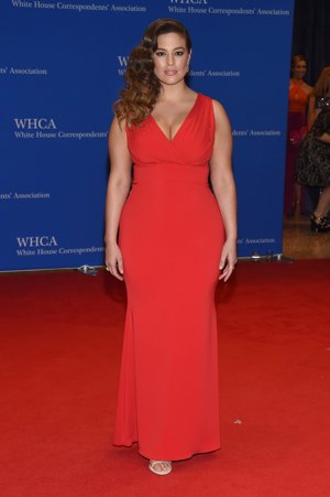 Ashley Graham en la cena de los corresponsales de la Casa Blanca 2016  Getty