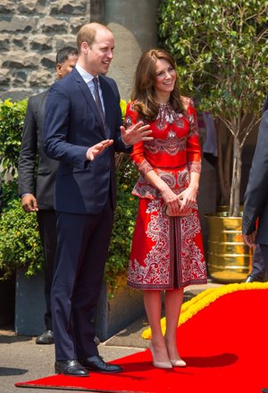 Kate Middleton de Alexander McQueen en su viaje a la India - Cordon Press