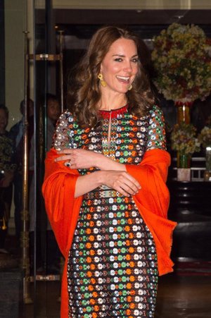Kate Middleton de Tory Burch en la India - Cordon Press