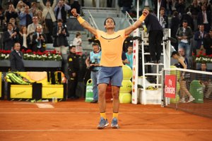 Semifinal Open Tenis Madrid con Rafa Nadal