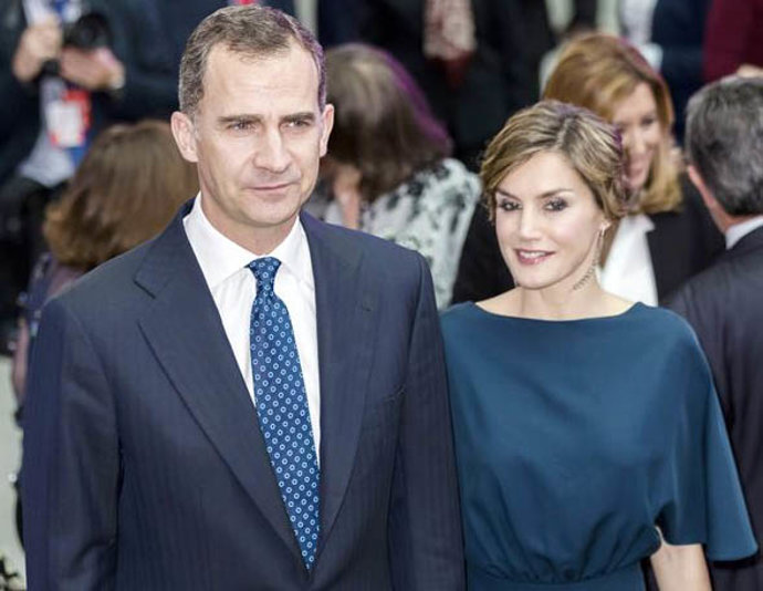 La Reina Letizia vestida de Cortana