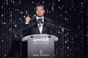 Leonardo DiCaprio en la Gala Amfar 2016 en Cannes