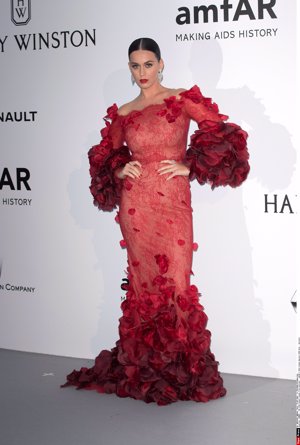 katy Perry en la Gala Amfar 2016 en Cannes