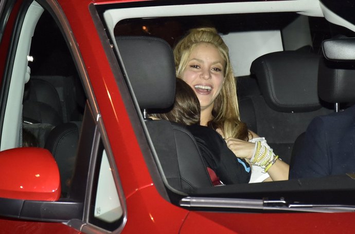 Shakira en la final de la Copa del Rey