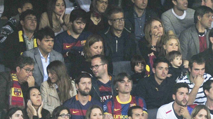 Shakira en la final de la Copa del Rey