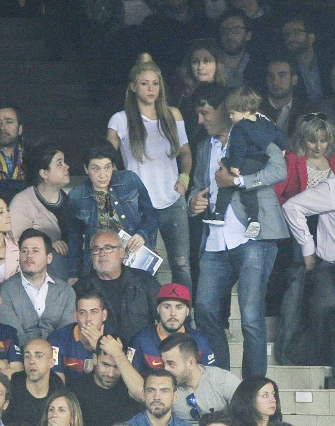 Shakira en la final de la Copa del Rey