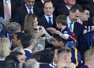 Shakira en la final de la Copa del Rey