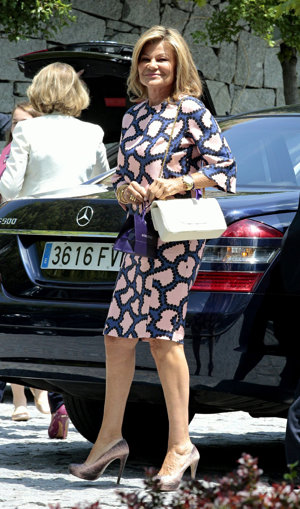 Comunión de la hija de Nuria González y Fernando Fernández Tapias