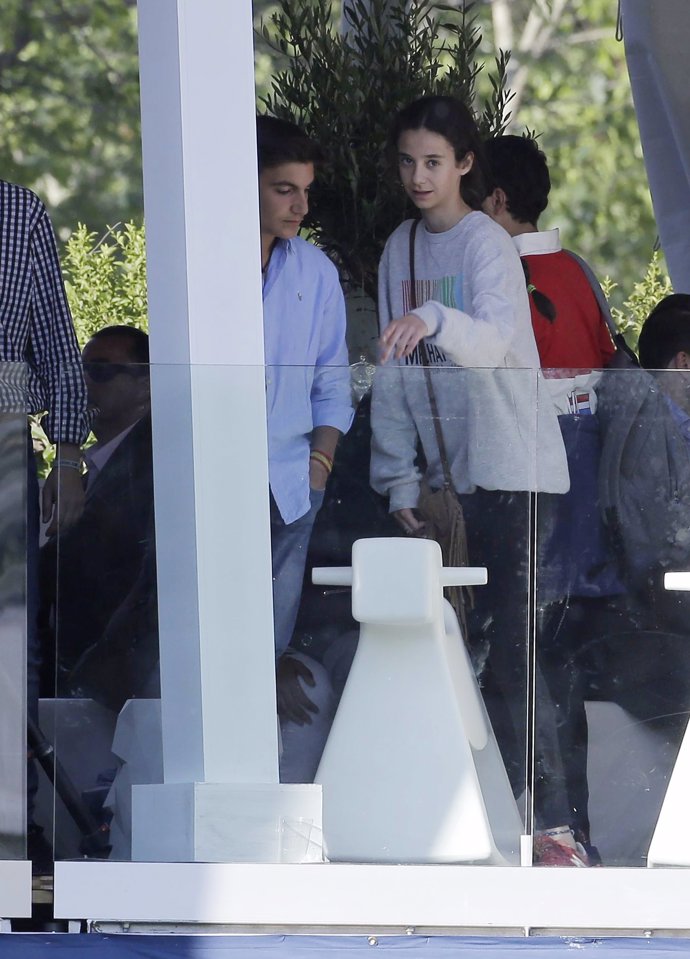 Victoria Federica en un torneo de hípica en Madrid