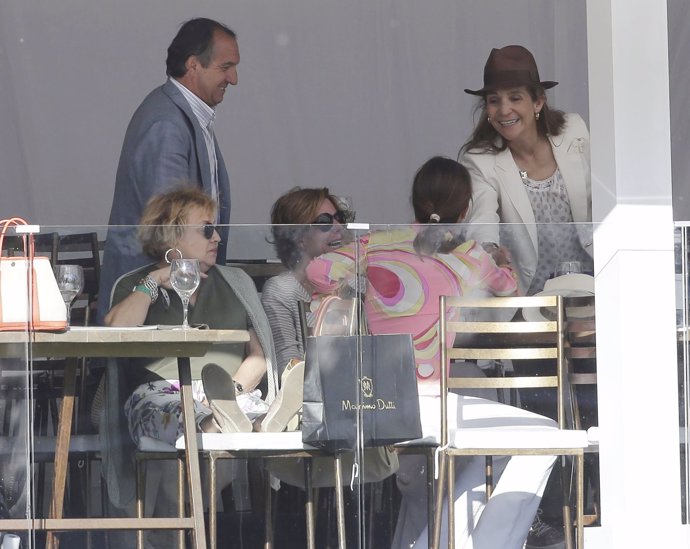 Victoria Federica en un torneo de hípica en Madrid