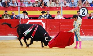 Cayetano Rivera en la corrida del Corpus de Granada Foto: Javier Castejón