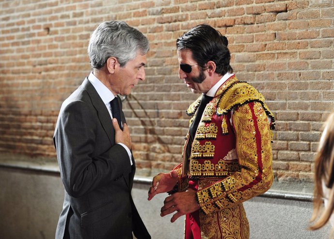 Adolfo Suárez Illana y José Padilla en la Plaza de toros de Las Ventas