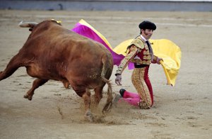 José Padilla en la Plaza de toros de Las Ventas