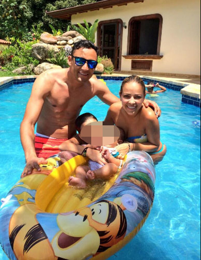 Andrea Salas, novia de Keylor Navas