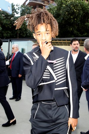Jaden Smith en el desfile Crucero de Louis Vuitton en Río de Janeiro