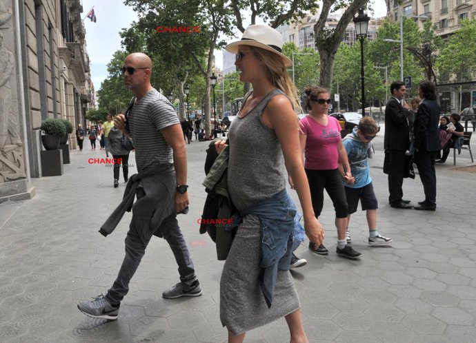 Bar Rafaeli y su marido Adi Ezra en BarcelonaDavid Oller