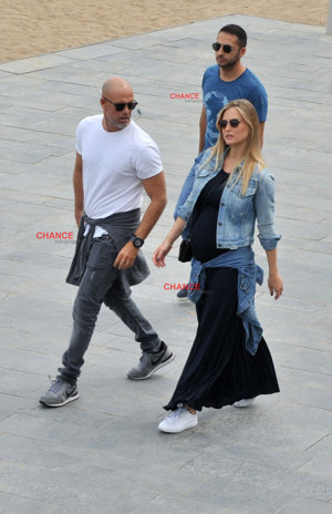 Bar Rafaeli y su marido Adi Ezra en BarcelonaDavid Oller