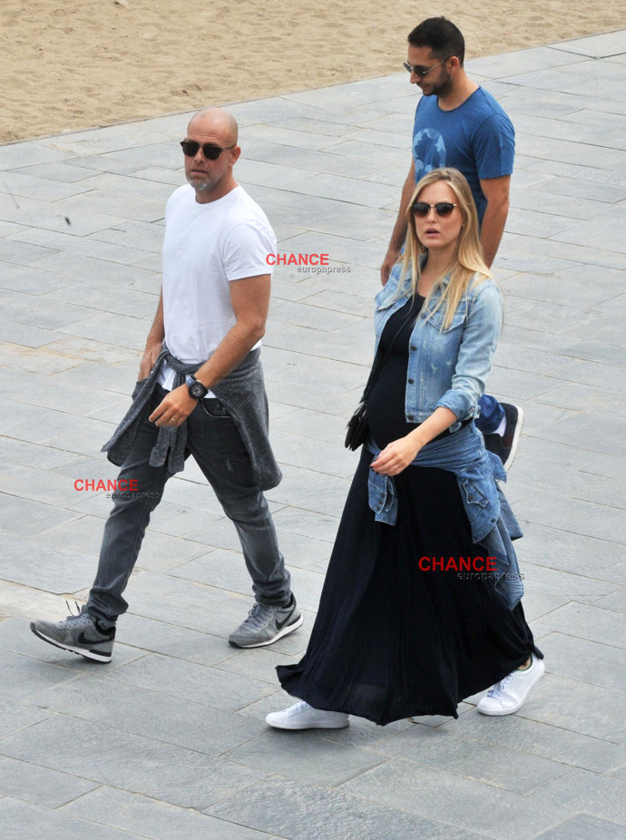 Bar Rafaeli y su marido Adi Ezra en BarcelonaDavid Oller