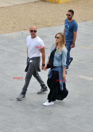 Bar Rafaeli y su marido Adi Ezra en BarcelonaDavid Oller