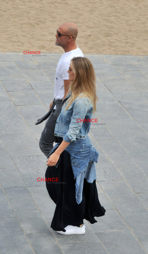 Bar Rafaeli y su marido Adi Ezra en BarcelonaDavid Oller