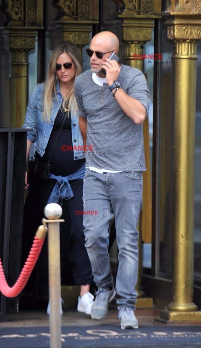 Bar Rafaeli y su marido Adi Ezra en BarcelonaDavid Oller