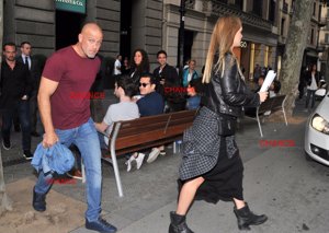 Bar Rafaeli y su marido Adi Ezra en BarcelonaDavid Oller