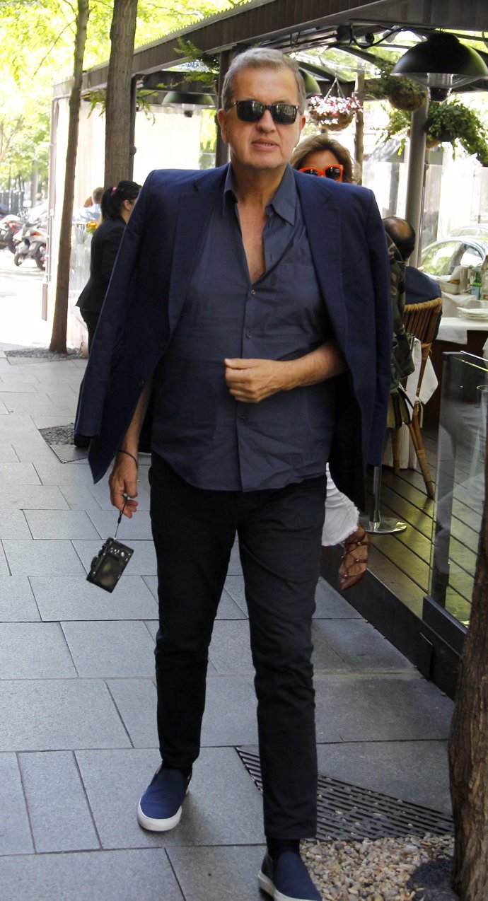 Mario Testino y Naty Abascal, juntos por las calles de Madrid