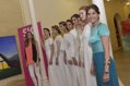 Lourdes y Sibi Montes presentan su colección de vestidos de novia de Analinen en Sevilla