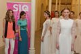 Lourdes y Sibi Montes presentan su colección de vestidos de novia de Analinen en Sevilla