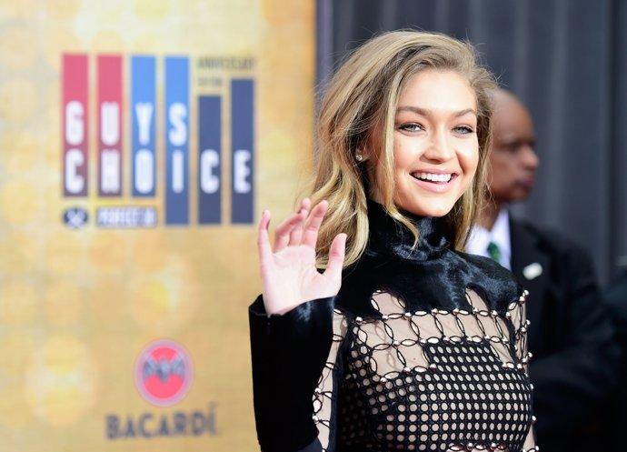 Gigi Hadid en los Guys' Choice Awards
