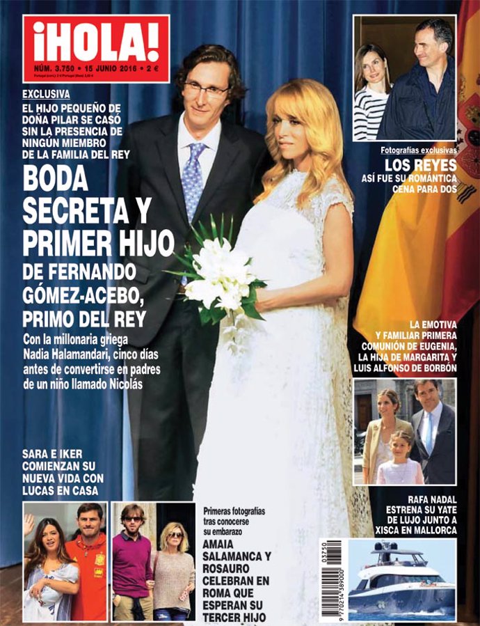 portada de la revista hola