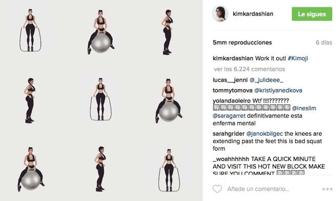 instagram kim kardashian