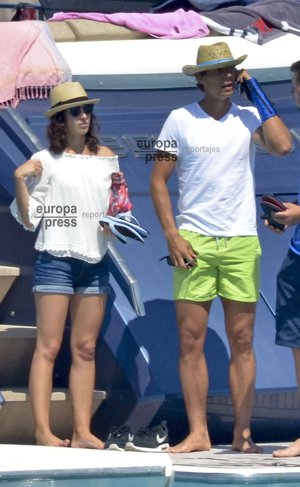 Rafa Nadal y Xisca Perelló disfrutando de sus vacaciones en Ibiza