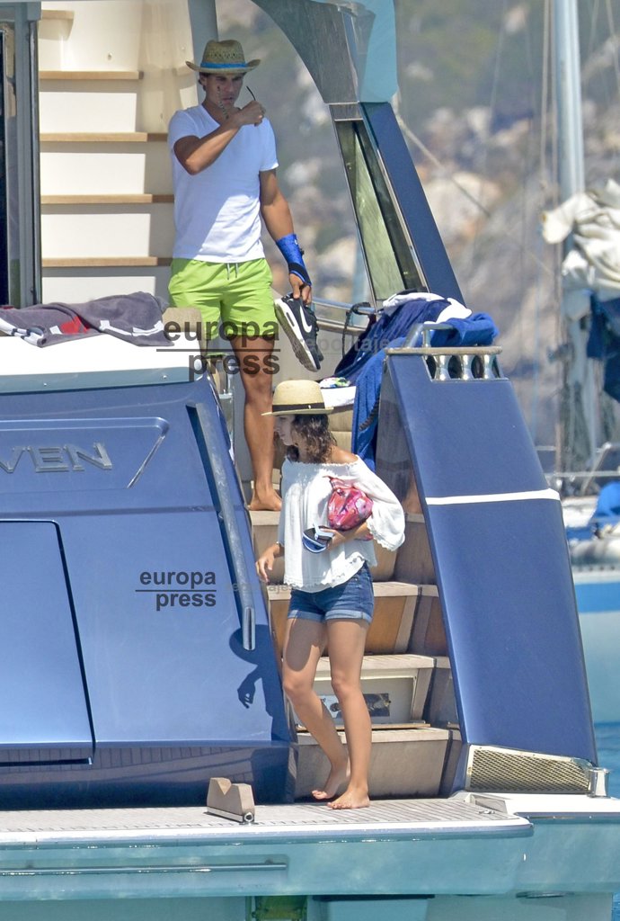 Rafa Nadal y Xisca Perelló disfrutando de sus vacaciones en Ibiza