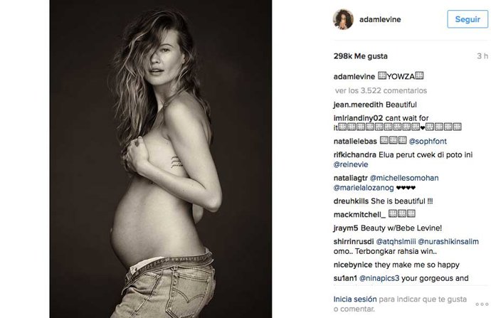 instagram adam levine