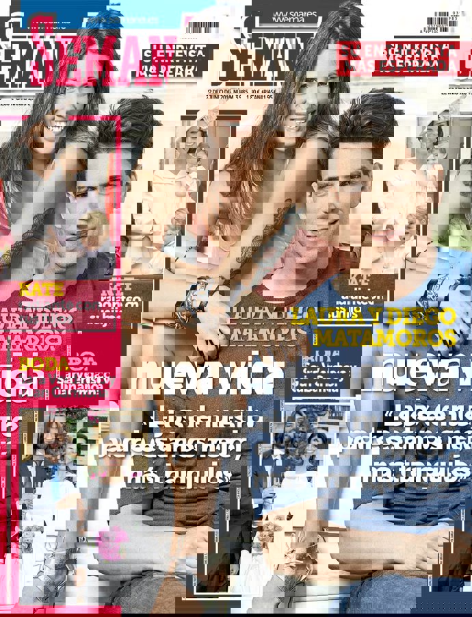 laura y diego matamoros en semana