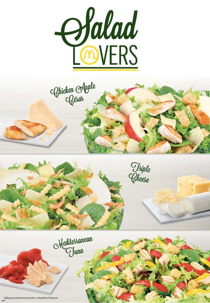 ensaladas de mcdonalds