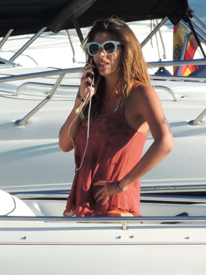 Laura Matamoros en Ibiza