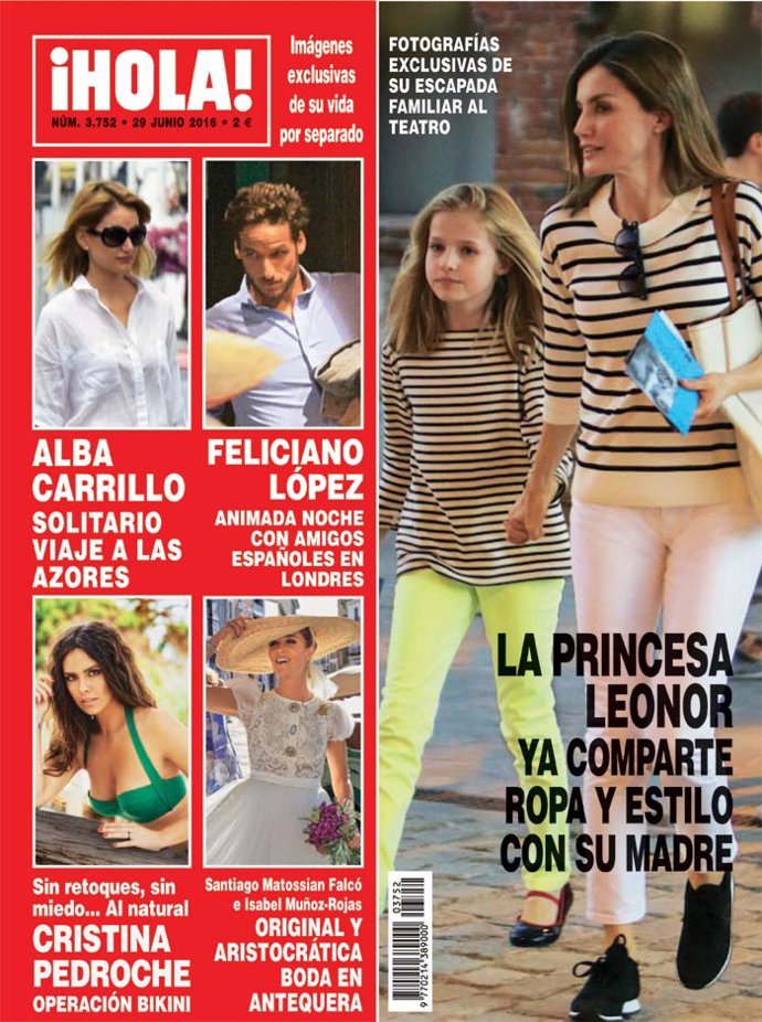 portada de la revista hola